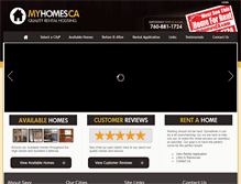 Tablet Screenshot of myhomesca.com
